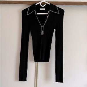 Rumored Equestrian Knit Top